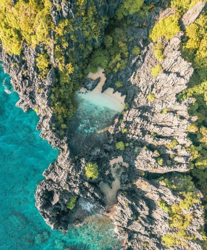 "Thiên đường nhỏ" El Nido ở Palawan, Philippines còn nguyên vẻ hoang sơ.