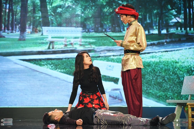 Làng hài mở hội: Hát cải lương, đội Ngũ Sắc vẫn khiến Trần Thành, Việt Hương cười ngất