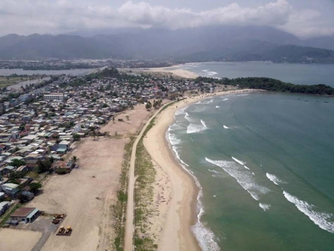 Liên minh nhà đầu tư dự án đảo Hoa Sen đề nghị được nghiên cứu bồi đắp đảo nhân tạo tại khu vực quận Liên Chiểu và Thanh Khê - Ảnh: Nguyễn Tú