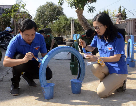 Hình ảnh thanh niên Bà Rịa - Vũng Tàu.