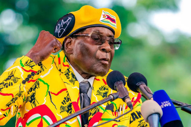 Tổng thống Robert Mugabe (Ảnh: AFP)