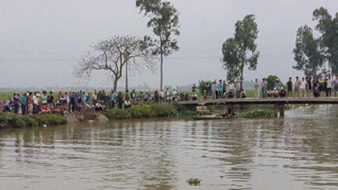 Khu vực tìm thấy thi thể của nạn nhân (Ảnh Dân trí).