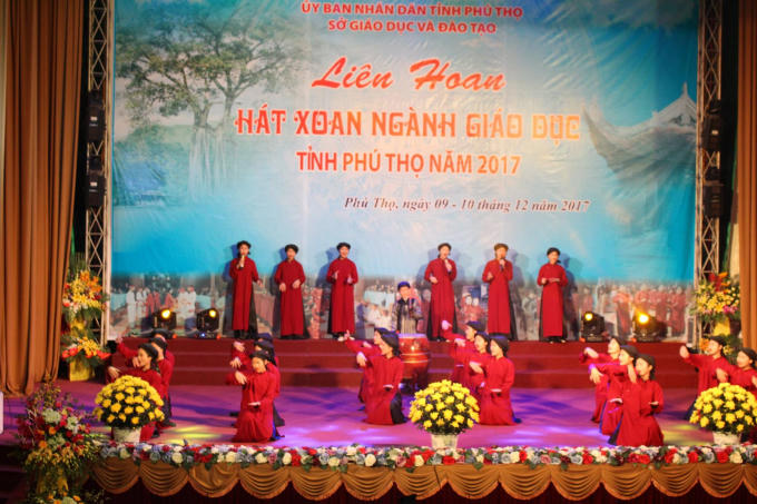 Hát Xoan hiện nay được đưa vào 557 trường học các cấp trên toàn tỉnh, nhằm bảo tổn di sản văn hóa.
