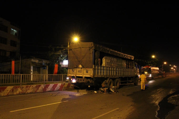 Hiện trường vụ việc.