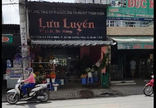 Hộ kinh doanh Lưu Luyến,  chị Ng. cho biết đã phẫu thuật tại đây.