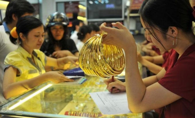 Giá vàng SJC 9999 ngày 16/12 giảm mạnh. Nguồn: Internet.