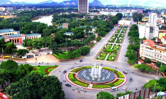 Một góc Thành phố Thái Nguyên. Ảnh: Khắc Thiện/Báo Thái Nguyên