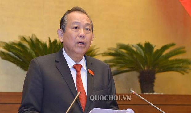 Phó Thủ tướng Trương Hòa Bình.