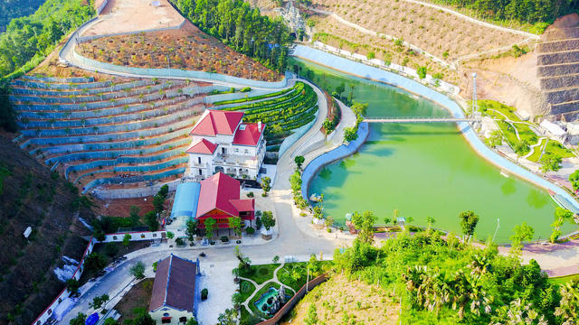 Khu dinh thự của gia đình ông Quý chiếm hơn 13.000m2