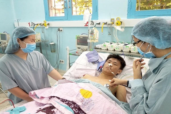 Sau khi được ghép thận, hiện sức khỏe của em Đ.V.H. (15 tuổi, quê Lâm Đồng) đã ổn định .