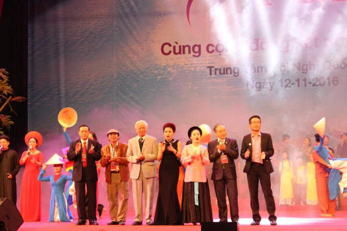 Chương trình Ân tình Ví giặm do Hội đồng hương Nghệ An tại Hà Nội tổ chức.