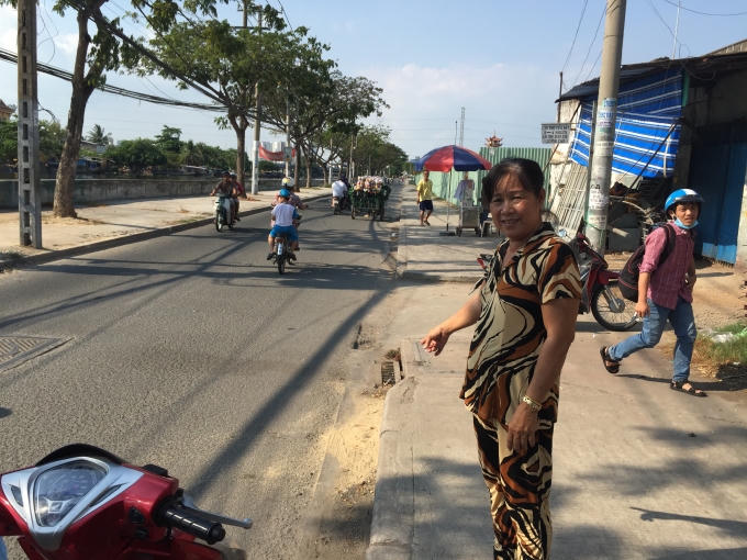 Hiện trường nơi xảy ra vụ việc.