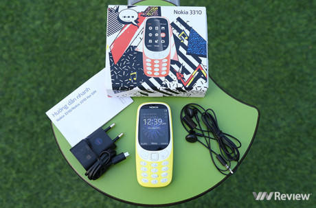 Trải nghiệm nhanh Nokia 3310 (2017) chính hãng vừa bán ở Việt Nam