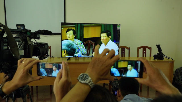 Chủ tịch UBND TPHCM Nguyễn Thành Phong, Chủ tịch HĐND TPHCM Nguyễn Thị Quyết Tâm tại cuộc gặp gỡ