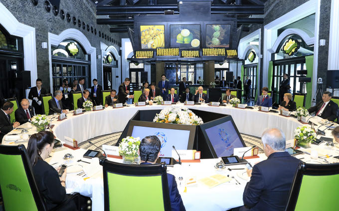 APEC 2017 ghi dấu ấn với nguyên thủ các nền kinh tế có mặt tại Đà Nẵng.