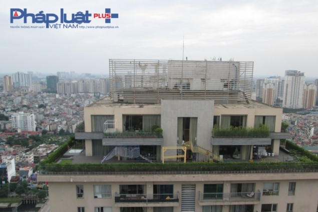 Những penthouse này đã được bán cho khách hàng.