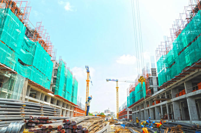 Him Lam Phú An đang được xây dựng đến tầng 8.