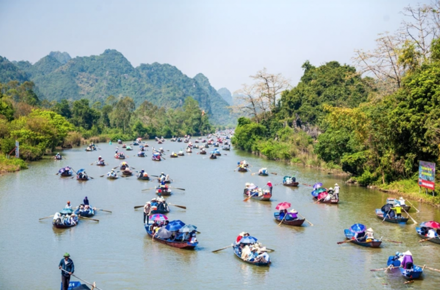 Lễ hội Du lịch Chùa Hương. (Ảnh: IT)