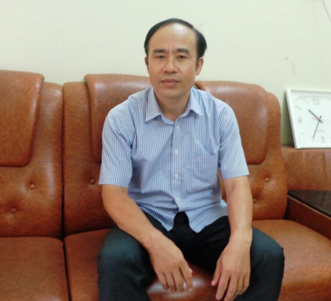 Ông Đặng Văn Cử, Phó Chủ tịch UBND xã Ngọc Lũ.