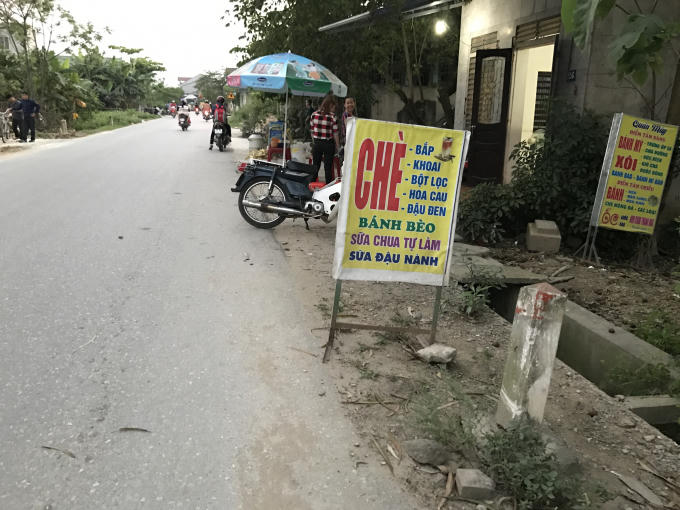 Hiện trường nơi xảy ra vụ tai nạn.