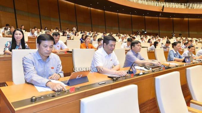 Quốc hội biểu quyết thông qua Luật sửa đổi, bổ sung một số điều của Luật Giám định tư pháp.
