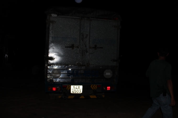 Một chiếc mang BKS 54X 4503.