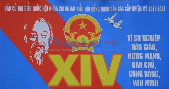 Đường phố Thủ đ&ocirc; rực rỡ trước ng&agrave;y bầu cử Quốc hội