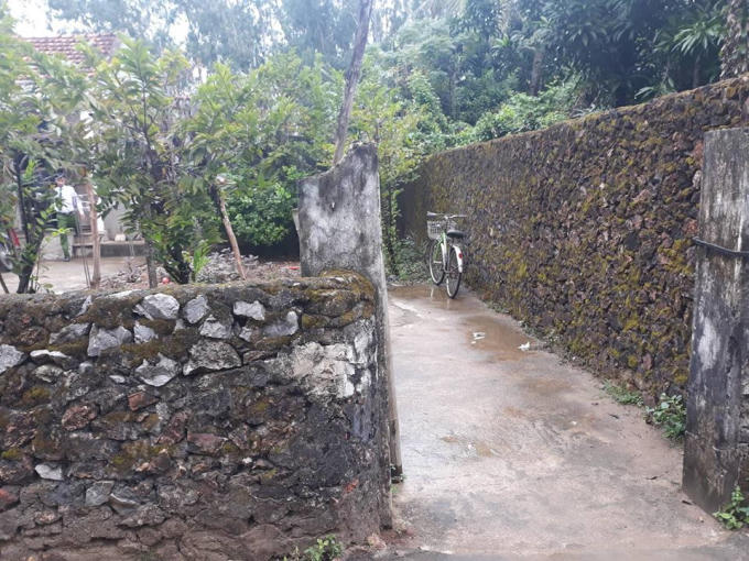 Nhà chị T nơi xảy ra vụ việc.