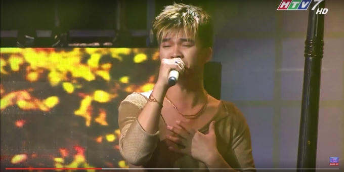 Phùng Tuấn Phong xuất sắc giành số diểm cao nhất khi hóa thân thành nam ca sĩ Đàm Vình Hưng