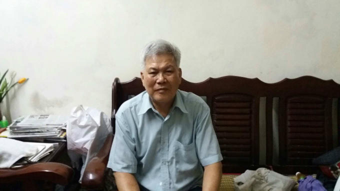 Ông Nguyễn Văn Lý trao đổi với PV Phapluatplus.vn.