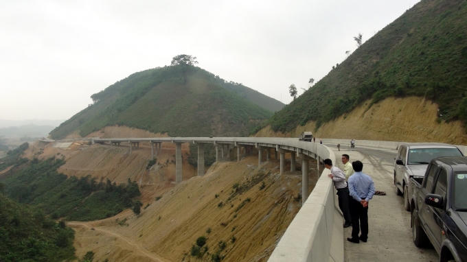 Cao tốc Thái Nguyên - Chợ Mới sẽ kết nối tỉnh Bắc Kạn với các trung tâm, thành phố lớn cả nước (Ảnh Đức Hiếu).