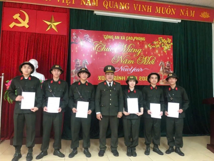 6 nữ tân binh năm 2026 đều đã tốt nghiệp đại học thực hiện nghĩa vụ tham gia Công an nhân dân