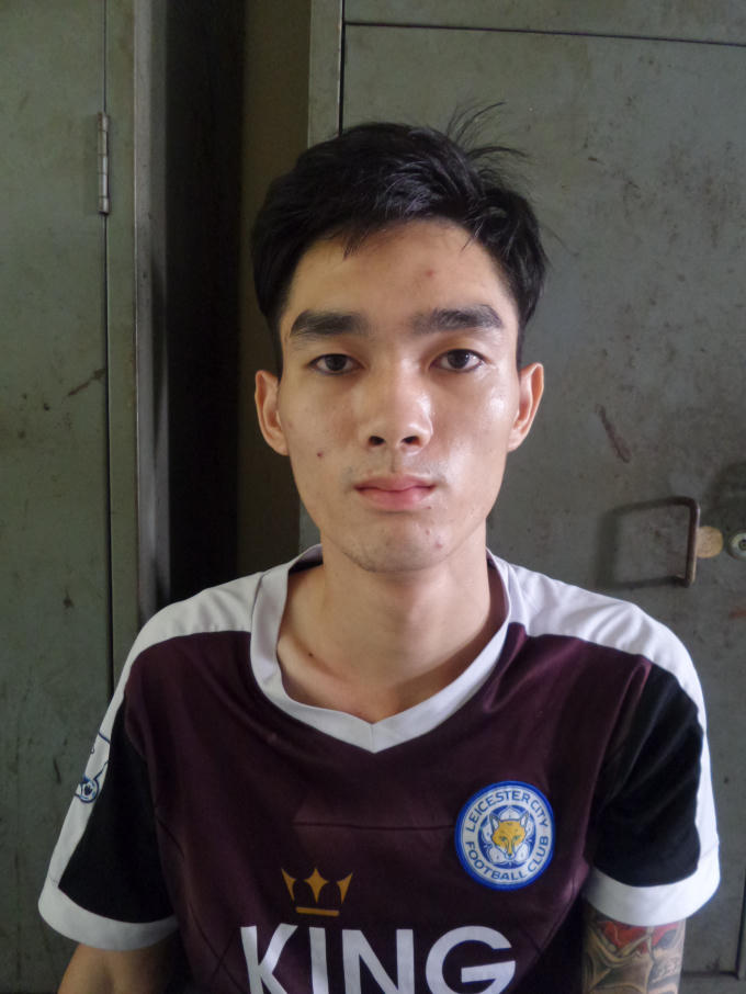 Nghi phạm Đàm Vĩnh Khang.