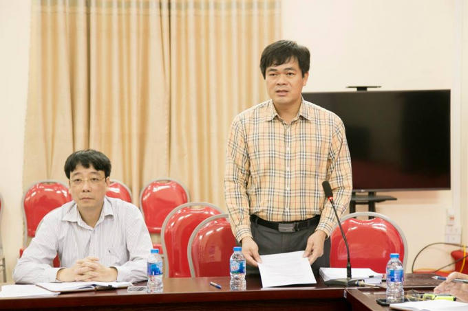 Ông Phạm Việt Hà - Phó Vụ trưởng Vụ Quản lý hàng dự trữ đã thông tin về tình hình nhập, xuất, bảo quản hàng dự trữ quốc gia.