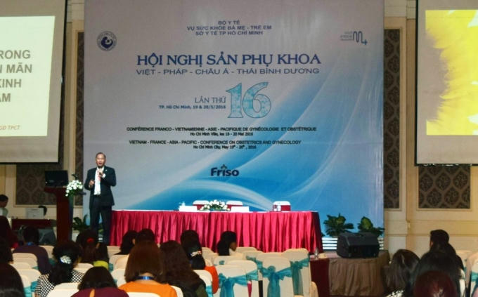 Ths.BS Lê Quang Thanh, Giám đốc BV Từ Dũ phát biểu tại hội nghị