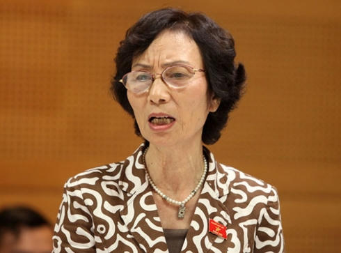 PGS.TS Bùi Thị An, nguyên đại biểu Quốc hội khóa XIII. (Ảnh: KT)