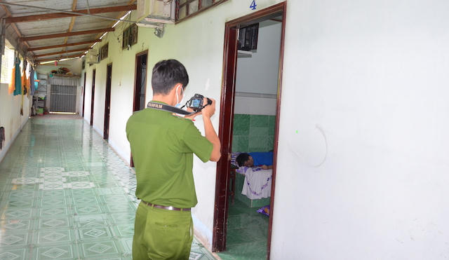 Hiện trường xảy ra vụ việc.