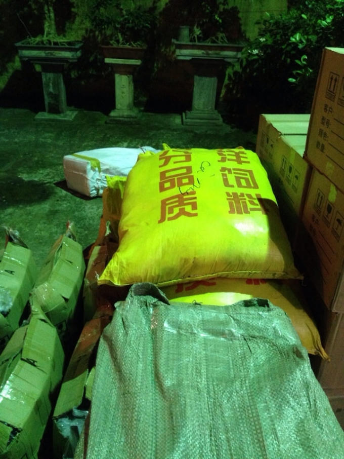 Toàn bộ số hàng không rõ nguồn gốc xuất xứ.