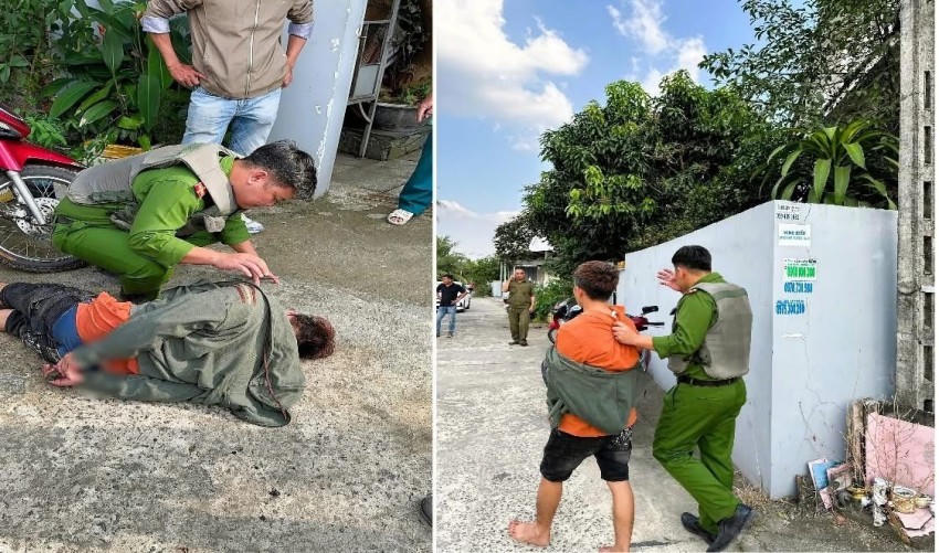 Công an tóm gọn kẻ trộm tài sản.