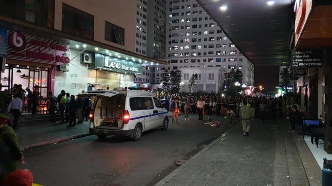 Hiện trường nơi xảy ra sự việc