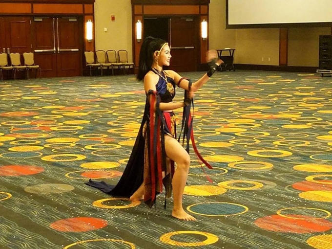 Hoa hậu Thái Lan.