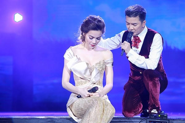 Hồ Ngọc Hà đã từng tham gia nhiều Liveshow của Đàm Vĩnh Hưng.
