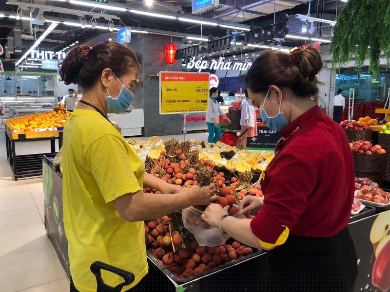 Hệ thống siêu thị Vinmart sẽ nhập khoảng 2.000 tấn vải thiều Bắc Giang