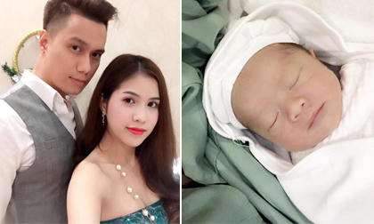 Anh và người vợ thứ 2 có với nhau 1 cậu con trai 3 tháng tuổi.