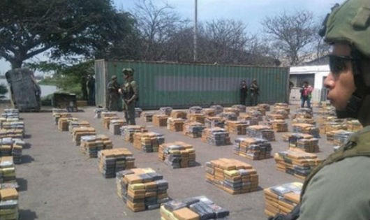 Số cocaine bị lực lượng chức năng thu giữ.