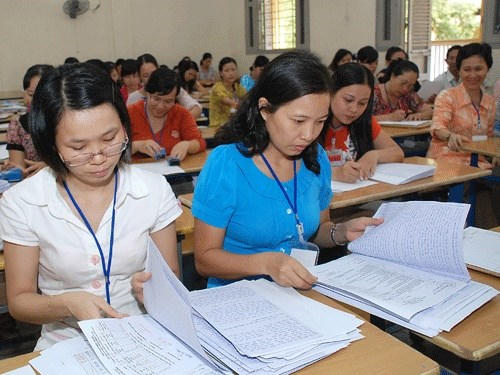 Bộ GDĐT phân công cán bộ giám sát phòng thi theo quy định mỗi cán bộ giám sát không quá 07 phòng thi. Ảnh minh hoạ: Internet