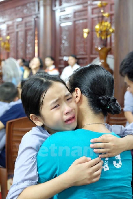 Trưởng thành hơn khi nhận ra tình yêu thương mẹ cha đã dành cho con. (Ảnh: Dương Phạm/Vietnam+)