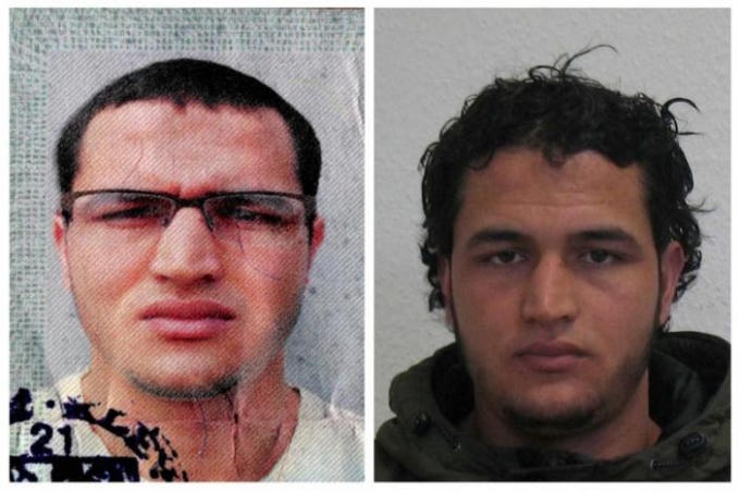 Anis Amri, nghi phạm trong vụ tấn công vào khu chợ Giáng sinh ở Berlin đã bị bắn chết. (Ảnh: Reuters)