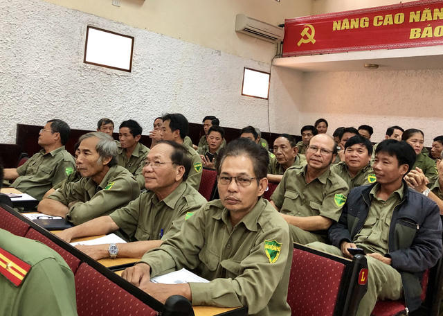 Đại diện các lực lượng 8394 của Đà Nẵng tham dự Hội nghị.