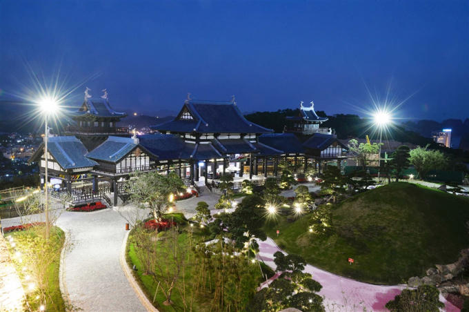 Một góc Sun World Halong Complex nhìn từ trên cao.